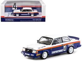 Tarmac Works - Volvo 240 Turbo #4 Per-Gunnar Andersson Winner Malaysian Group A Championships (1987) Hobby64 Series 1/64 - Multicolor