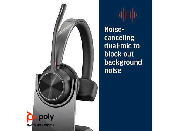 Noise-canceling dual-mic to block out background noise

Poly
Plantronics & Polycom