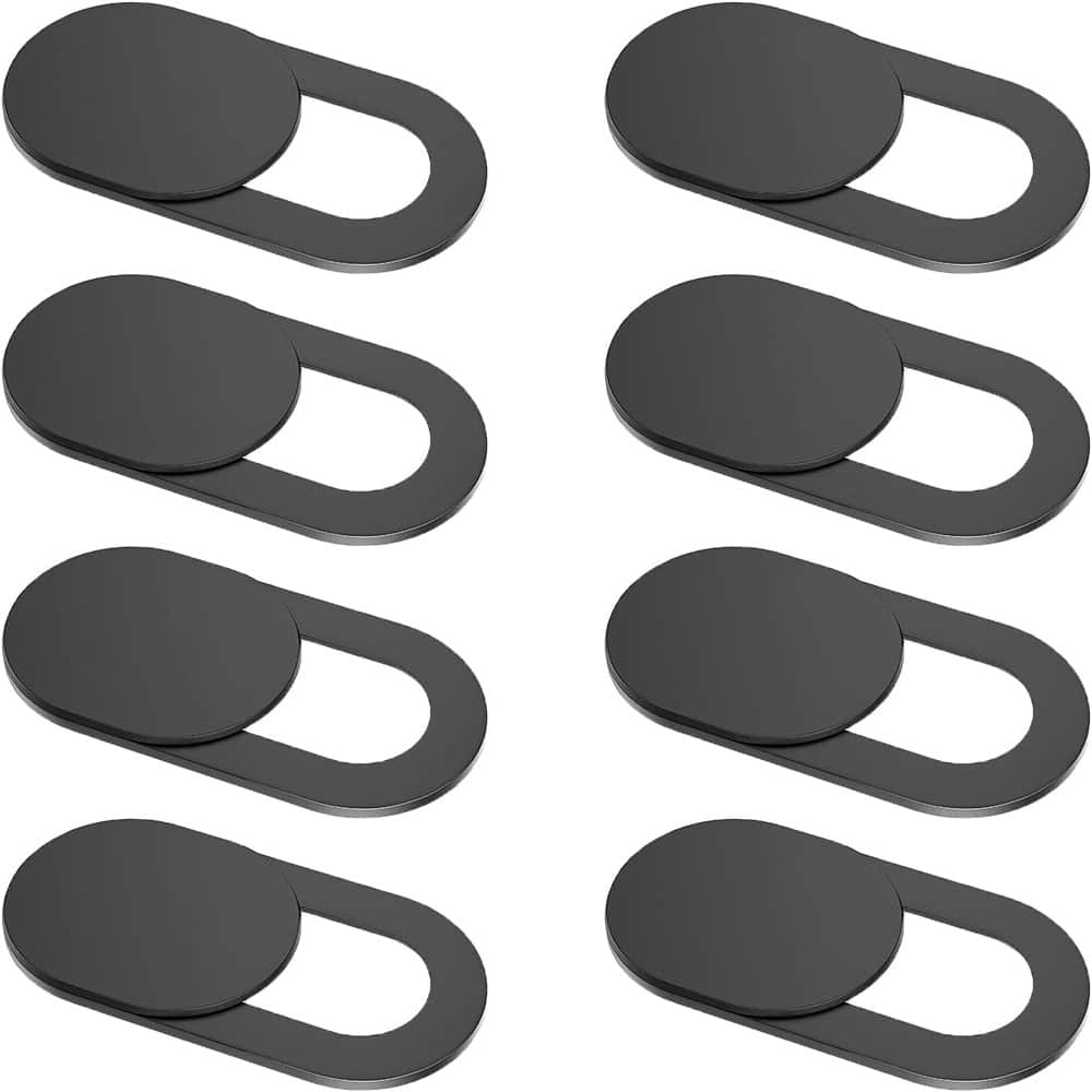 RTMB - 8-Pack Ultra-Thin Laptop & Phone Webcam Cover Slide, Privacy Protectors