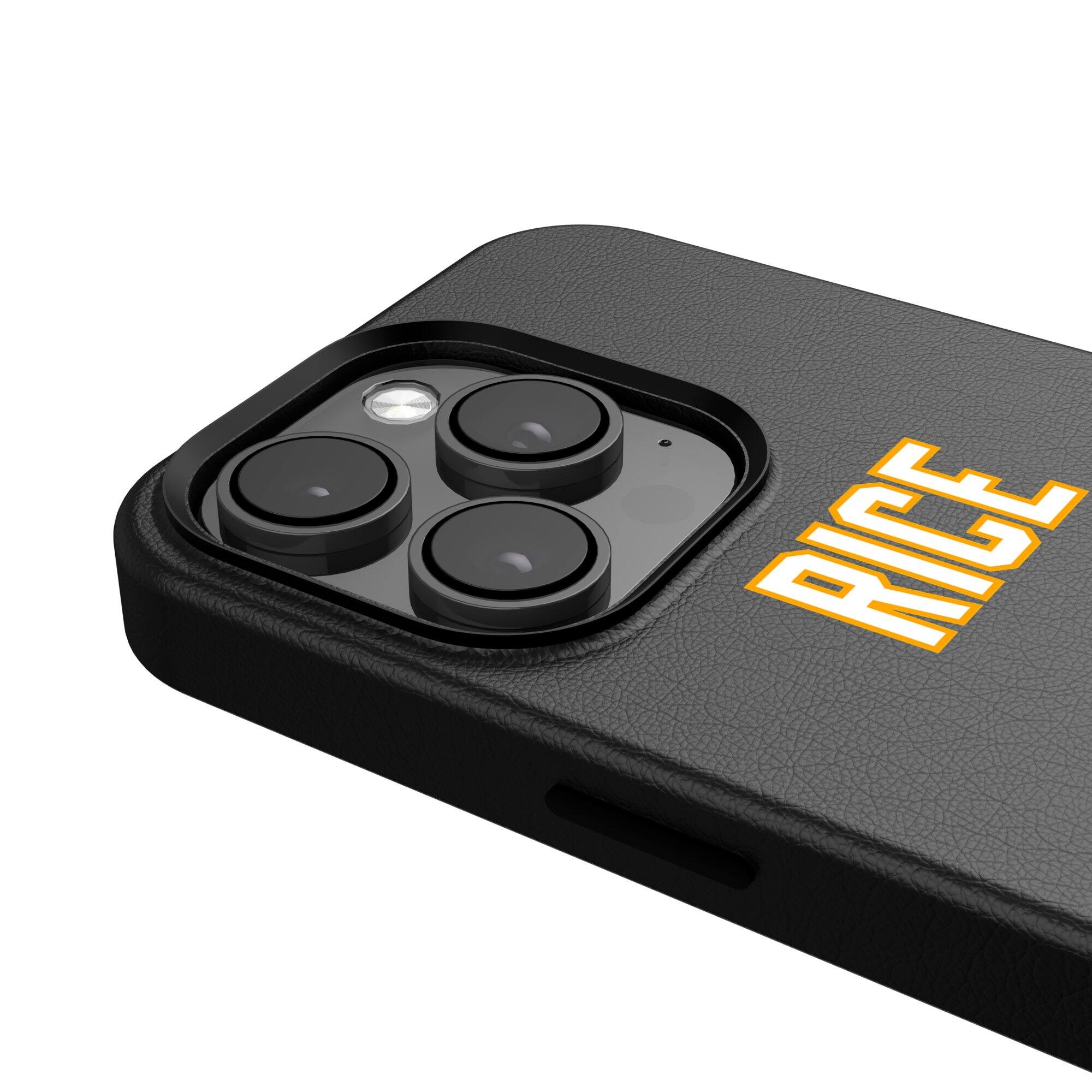 Alt View 3. Keyscaper - Rashee Rice-Black Kansas City Chiefs iPhone Magnetic Bump Case - 15 - Black.