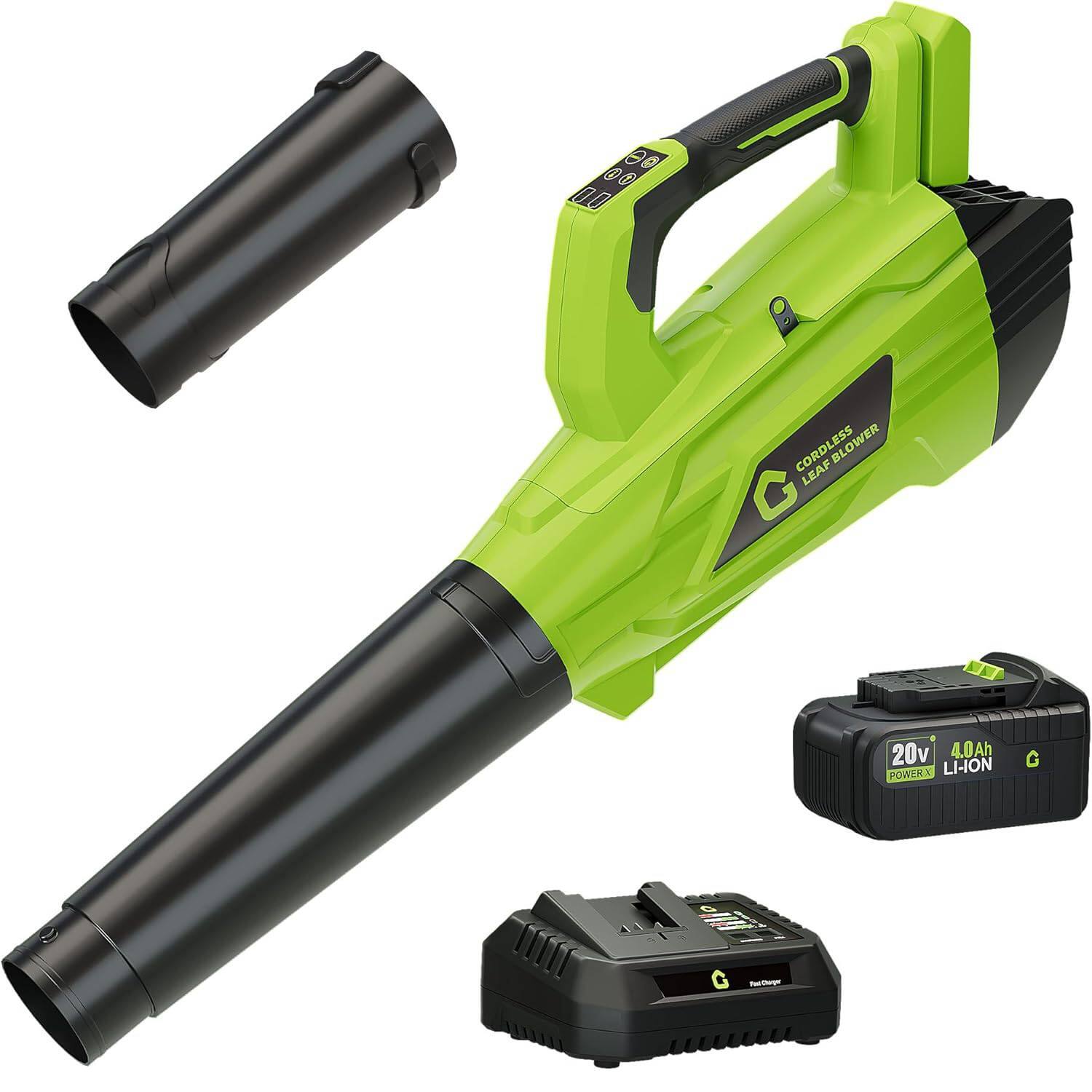 99 0 D0 00 : CORDLESS BLOWER LEAF G 20v 4.0Ah POWER& LI-ION