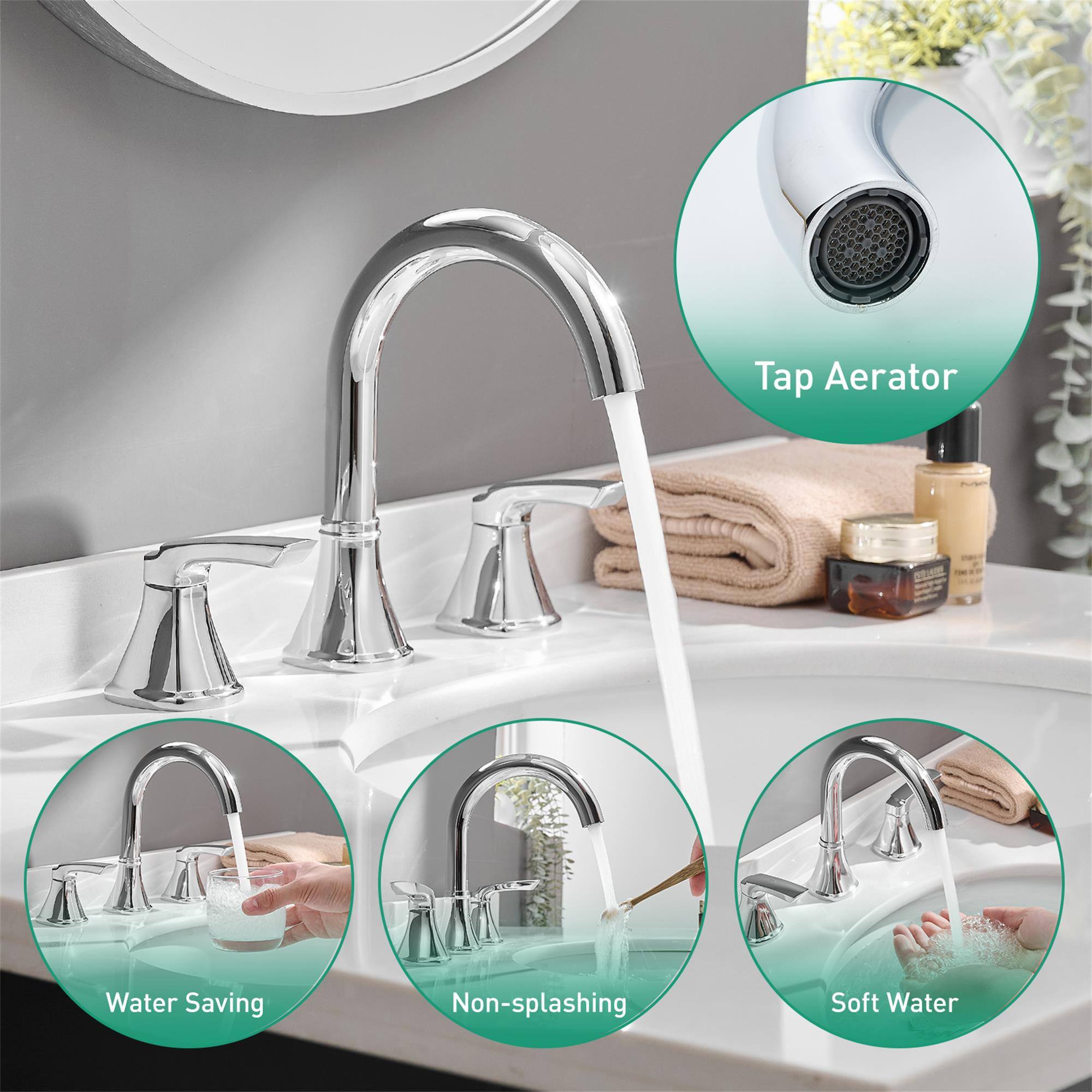 Tap Aerator Water Saving Non-splashing Soft Water