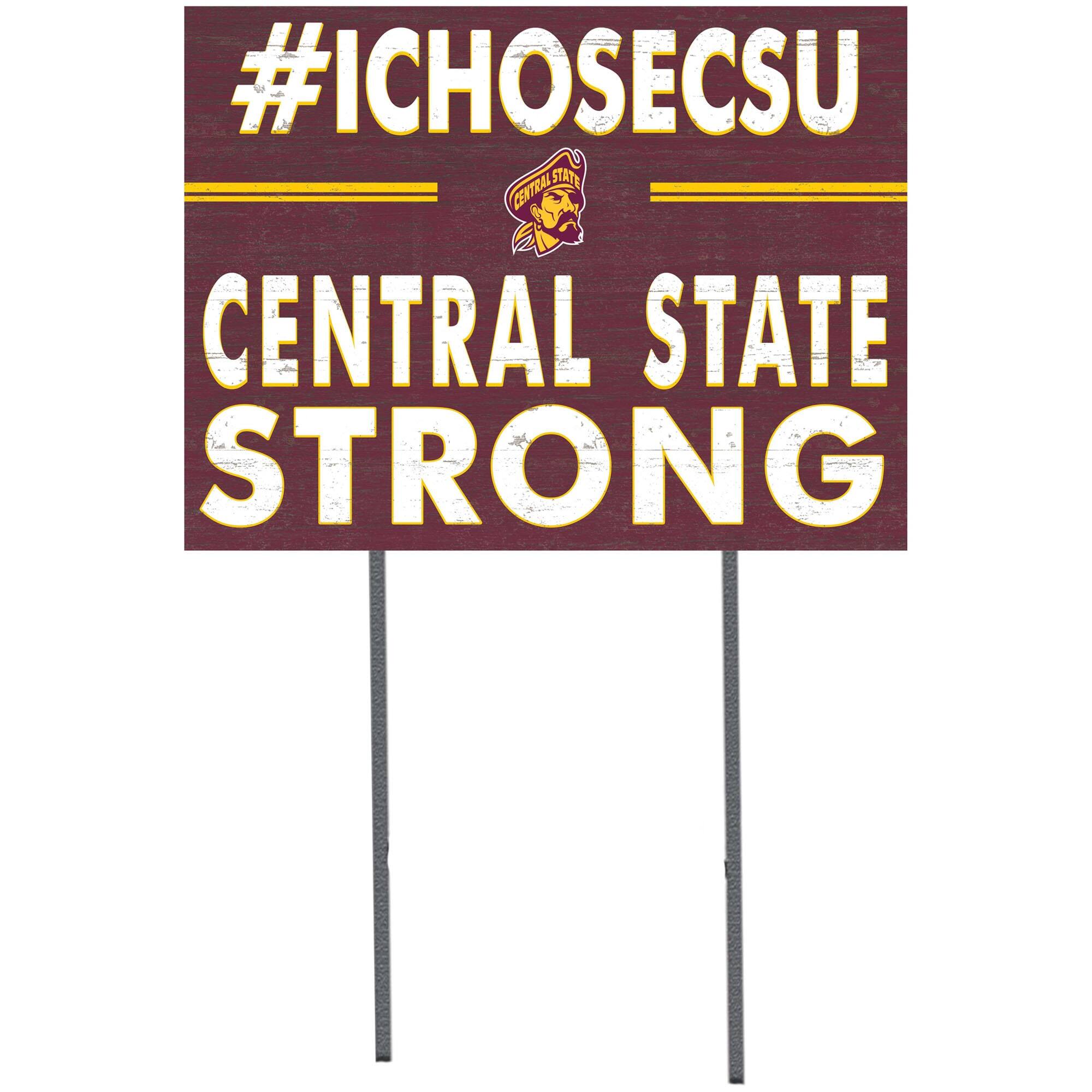 Central State Marauders 18" x 24" Yard Sign