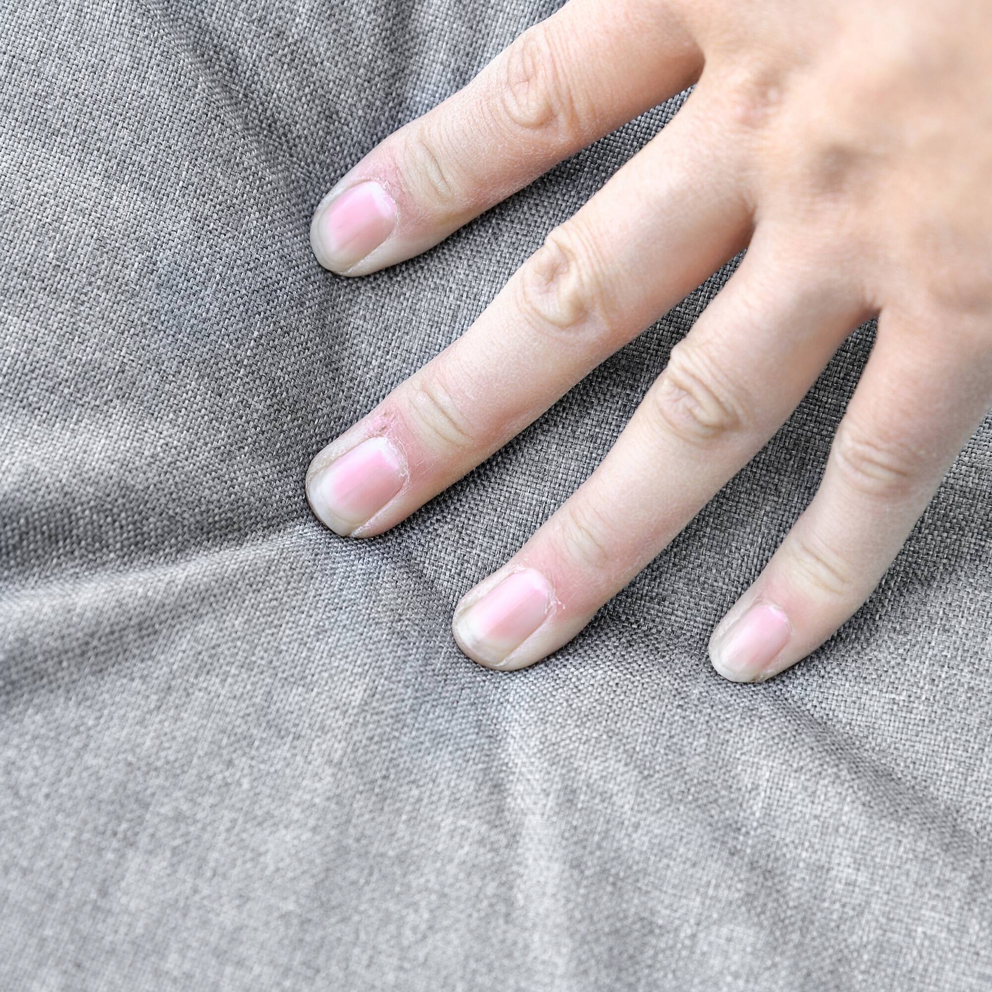 Alt View 8. Outsunny - Wicker Chaise Lounge Chair Outdoor PE Rattan Cushioned Patio Sun Lounger with 5-Level Adjustable Backrest & Wheels - Mixed-Gray.