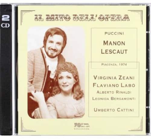 Umberto Cattini - Manon Lescaut   - COMPACT DISCS [CD] price history on PriceWatchPro