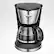 Front. Bella Pro Series - 5-Cup Coffee Maker - Stainless Steel.