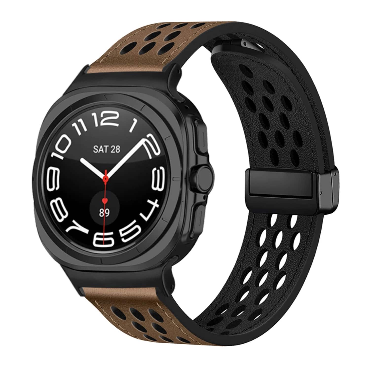 Stock Preferred - Magnetic Sport Band for Samsung Galaxy Watch Ultra 47mm - Coffee