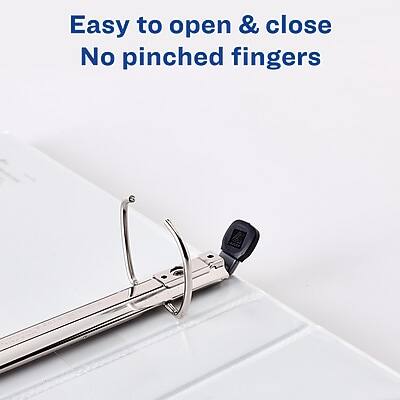Easy to open & close  
No pinched fingers