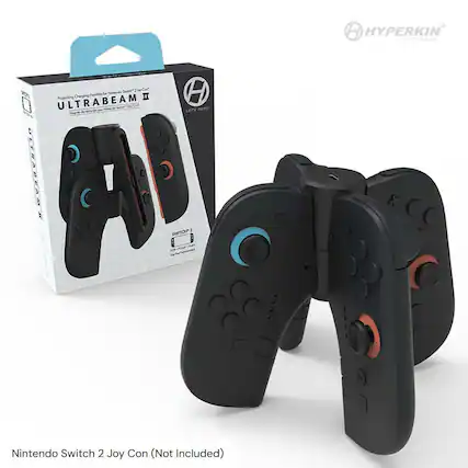 HYPERKIN LETS GAME da 1 W Hardes f Ninterdo Projecting Charging I ULTRABEAM U - - - Rograte - H LTS DARD 2 SWITCH IA W PA Nintendo Switch 2 Joy Con (Not Included)