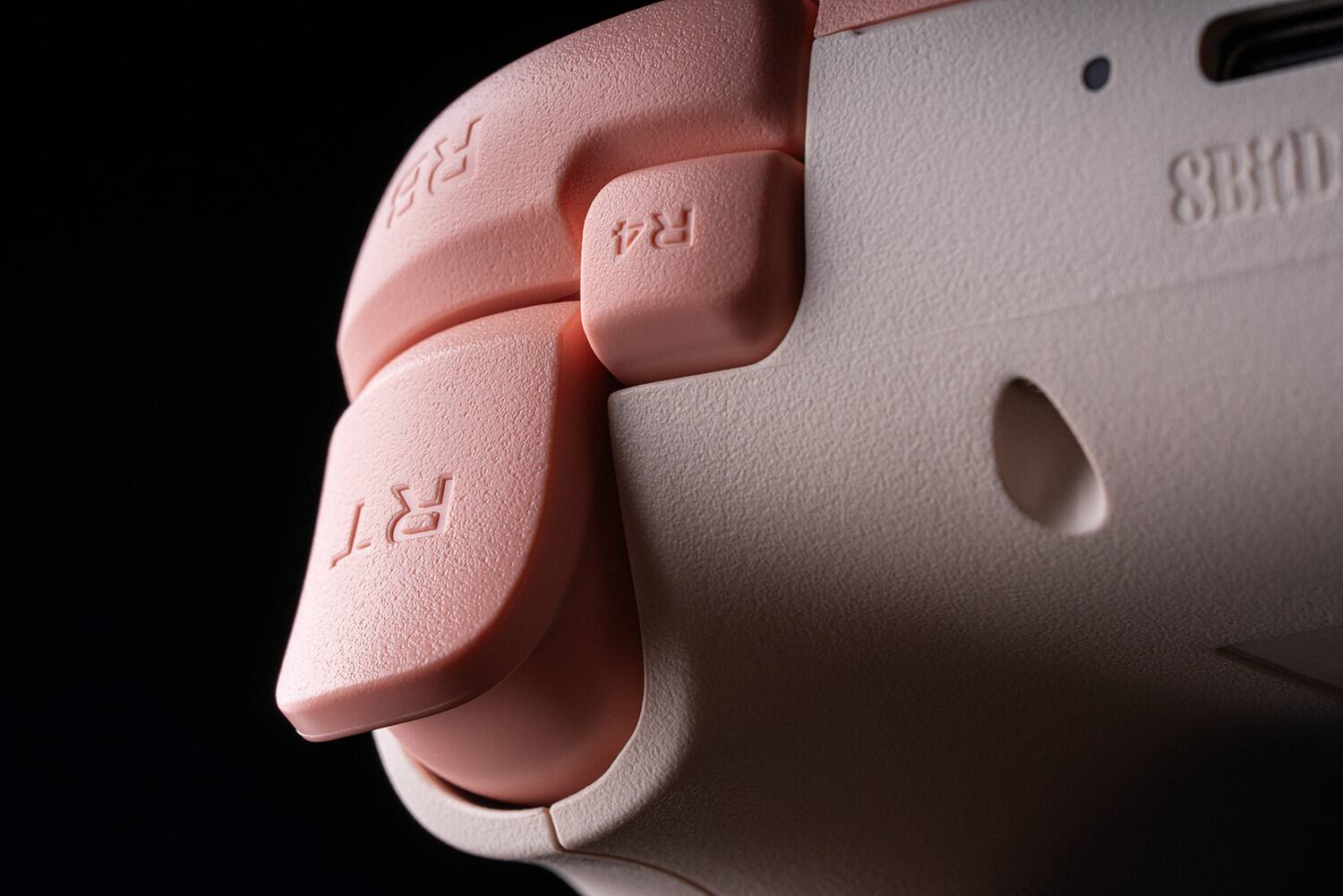 Alt View 19. 8BitDo - Ultimate 2C Wired Controller for Android and Windows with Hall Effect Joysticks - Peach.