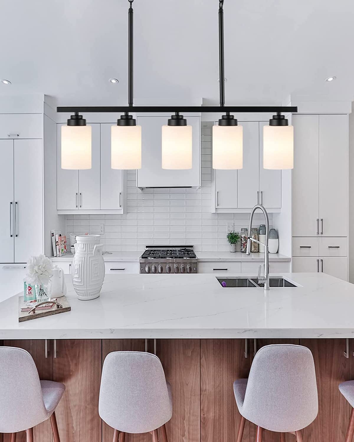 Alt View 3. Comfort Essence - pack Frosted Glass Shade Lamp Covers Replacements For Light Fixtures nch Fitter Globes Shades Chandeli - A-White Frosted Glass 6 Pack.