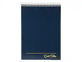 Ampad - Gold Fibre Designer Series Notepad, 8.5" x 11.75", Wide, 70 Sheets/Pad (20-815) - White