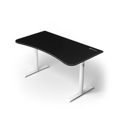 Alt View 4. Arozzi - Arozzi Gaming Desk - Medium - White.