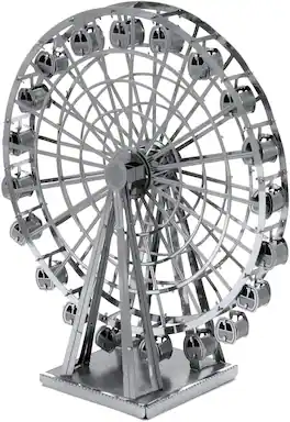 Metal Earth - Ferris Wheel 3D Metal Model Kit Fascinations - Silver