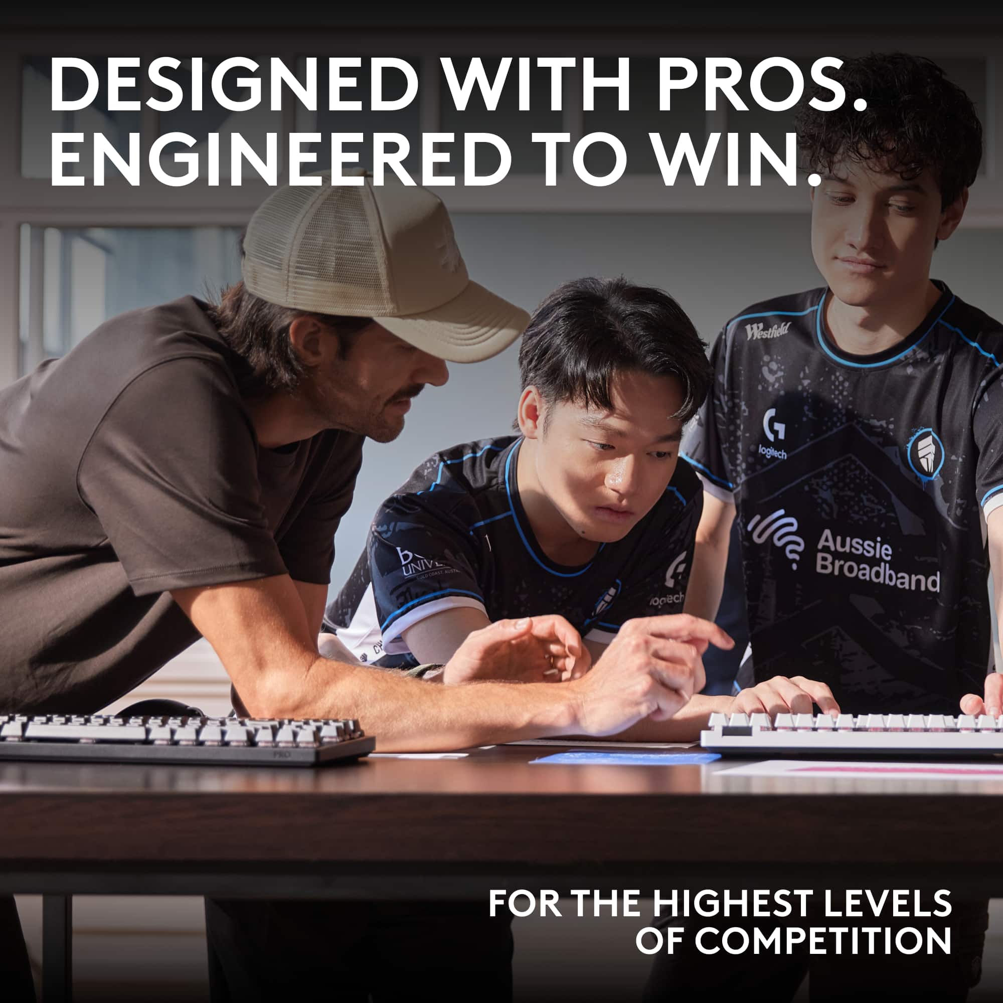 Designed with Pros. Engineered to Win. For the highest levels of competition.