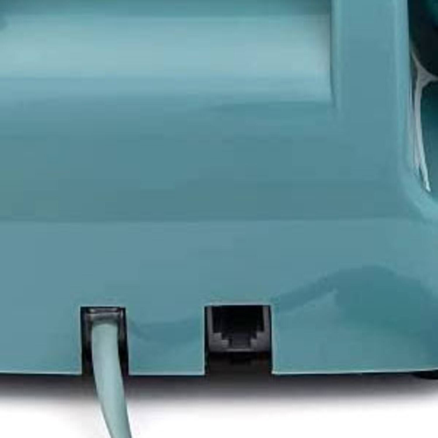 Alt View 2. PopMarket - GPO Retro GPO746DPBBL 746 Desktop Push Button Telephone - Blue   - MISC ACCESSORY - Blue.