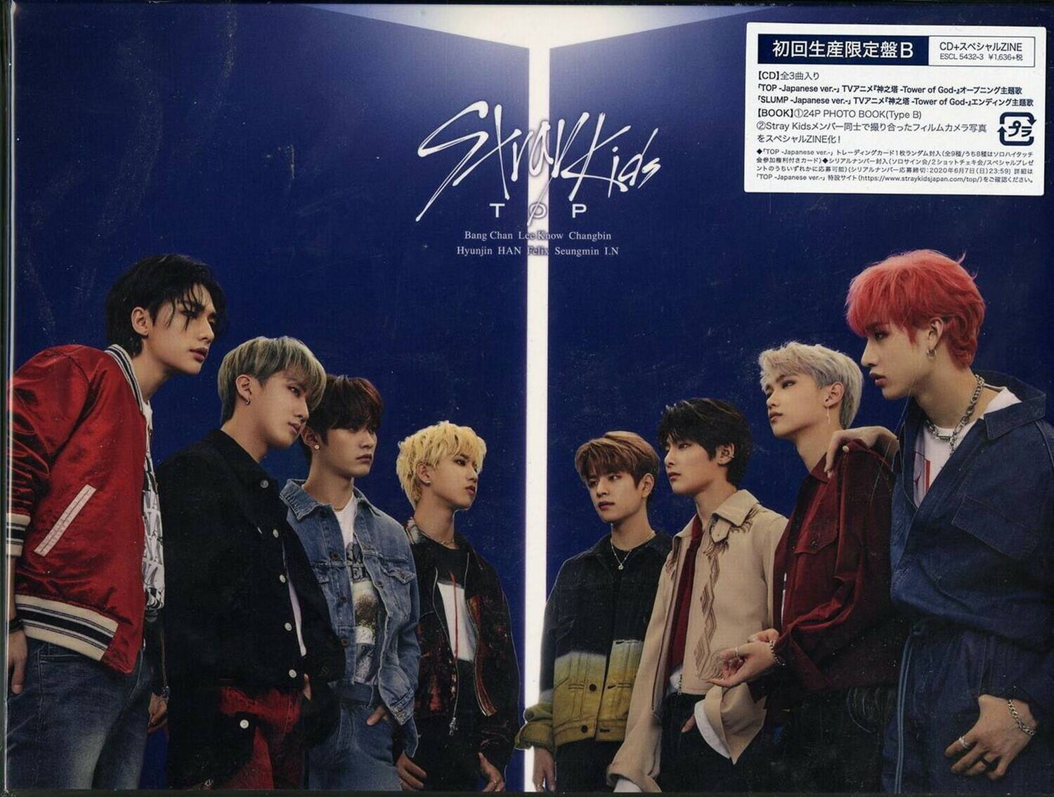 Stray Kids - Top (Japanese Version) (Limited B)   - COMPACT DISCS [CD]