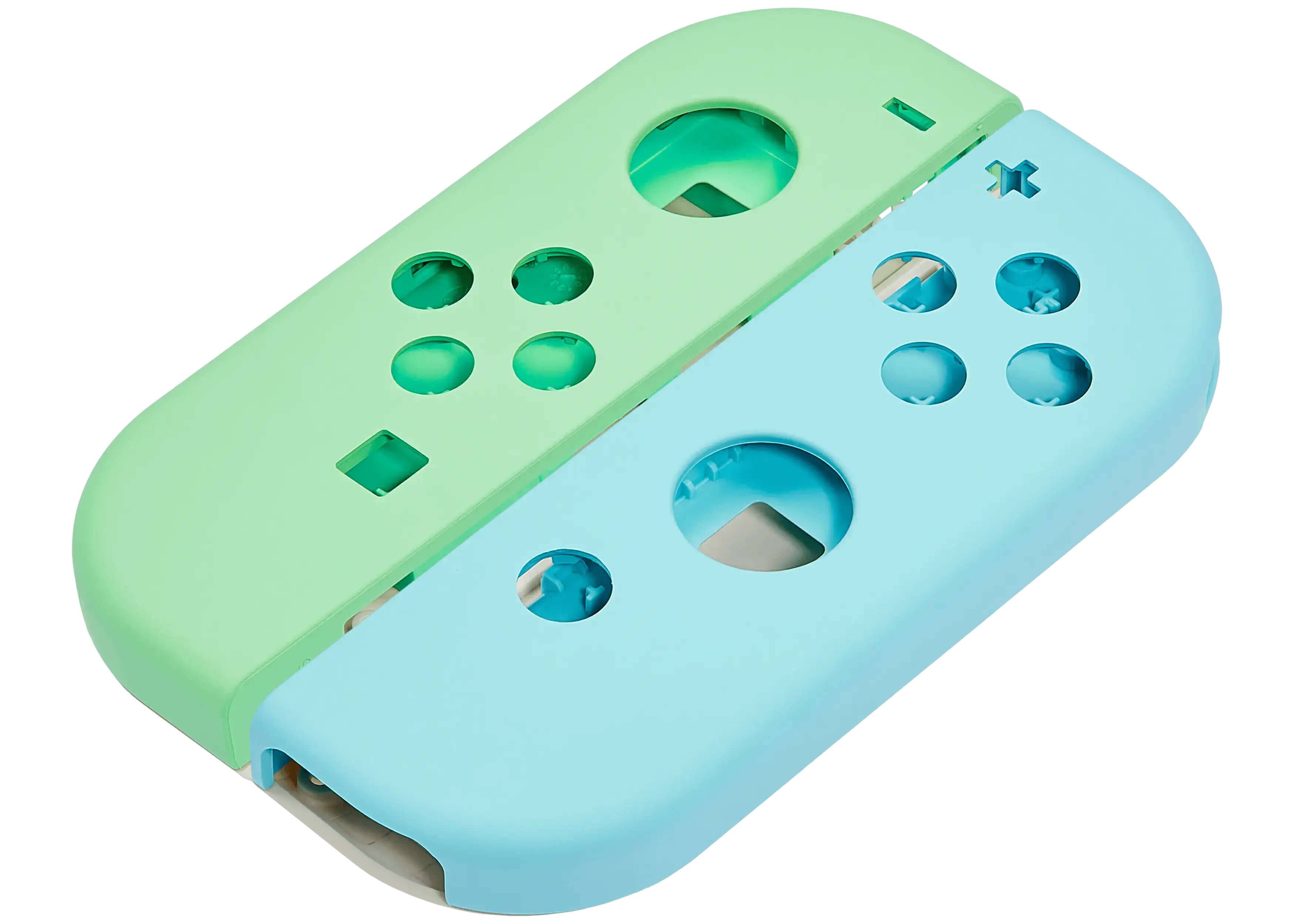 Alt View 1. MobileSentrix - Housing Shell Compatible For Nintendo Switch Joy Con Controller - Green & Blue - Green/Blue.