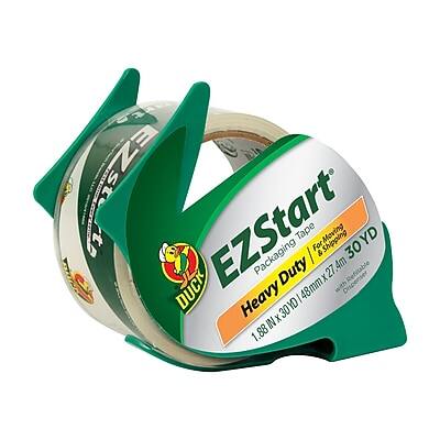 EZStart Packaging Tape  
Heavy Duty  
1.88" x 30 YD (48mm x 27.4m)  
Refillable X 30 IN 1  
For Shipping & Mailing  
Duck  
1.88" x 30 YD (48mm x 27.4m)