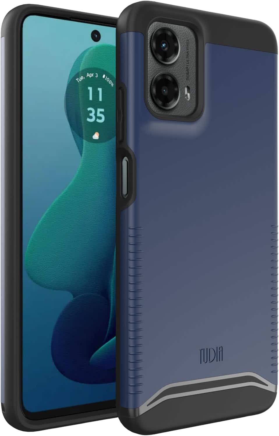 TUDIA - Merge Motorola Moto G 5G 2024 Case Dual Layer Phone Cover - Indigo Blue