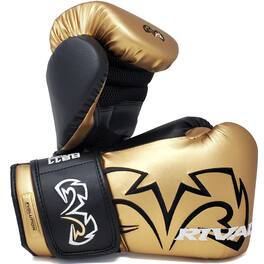 RIVAL - Boxing RB11 Evolution Hook and Loop Bag Gloves - Large - Gold