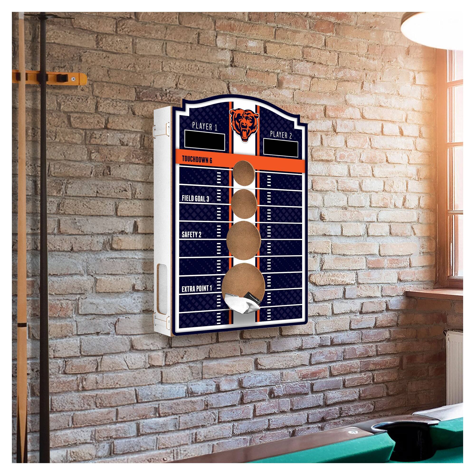 PLAYER 1  
TOUCHDOWN 6  
FIELD GOAL 3  
SAFETY 2  
EXTRA POINT 1  

PLAYER 2