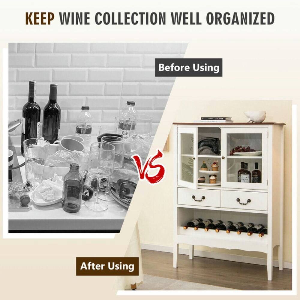 KEEP WINE COLLECTION WELL ORGANIZED

Before Using

VS

After Using