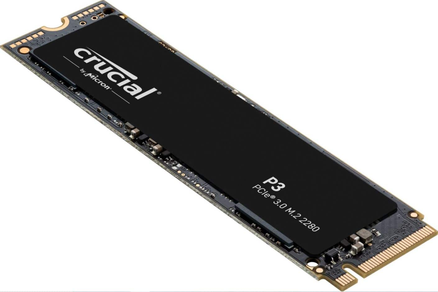  Crucial - P3 2TB Internal SSD PCIe Gen 3 x4 NVMe