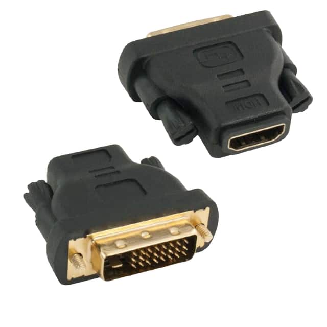 Front. Sanoxy - Sanoxy Adapter Compatible for HDMI Female to DVI-D Male Adapter (2-PACK) - Black.