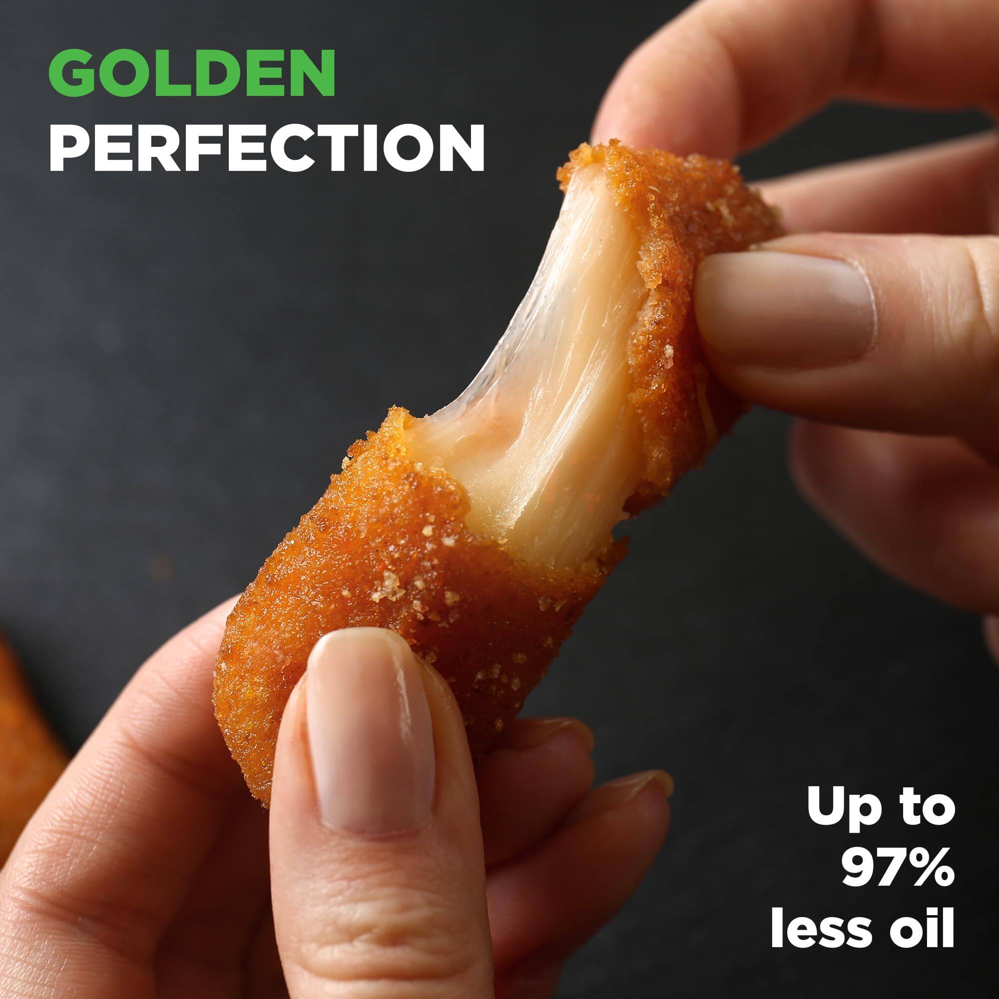 GOLDEN PERFECTION  
Up to 97% less oil
