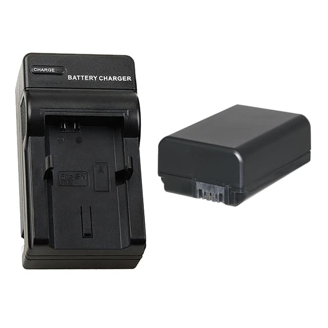 Focus Electronics - Focus NP-FW50 Compatible Li-ion Battery w/ Charger