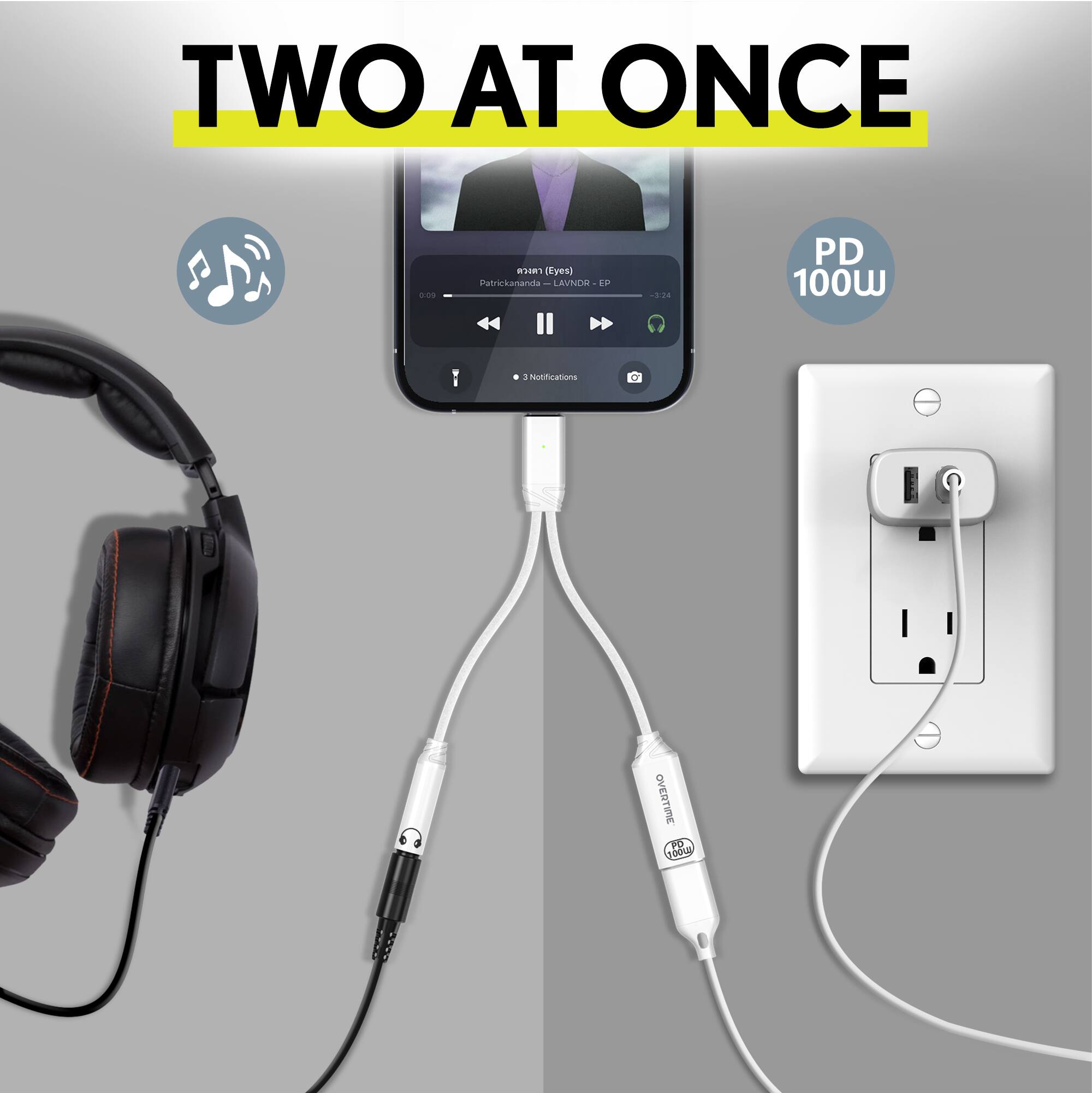 TWO AT ONCE  
.09 (Eyes)  
Patrickananda  
LAVNDR EP  
524  
PD 100W  
Notifications  
OVERTIME PB 60