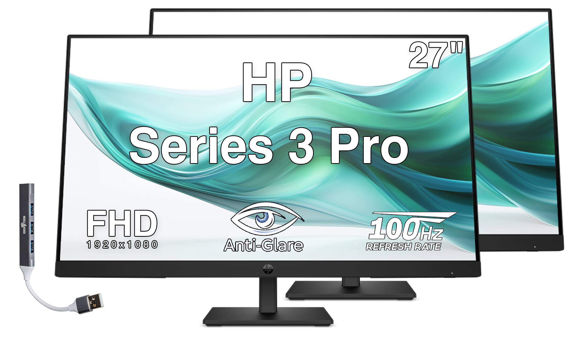 27" HP Series 3 Pro 1 TR D00 CM PPAS FHD 1920x1080 Anti-Glare 100Hz REFRESH RATE