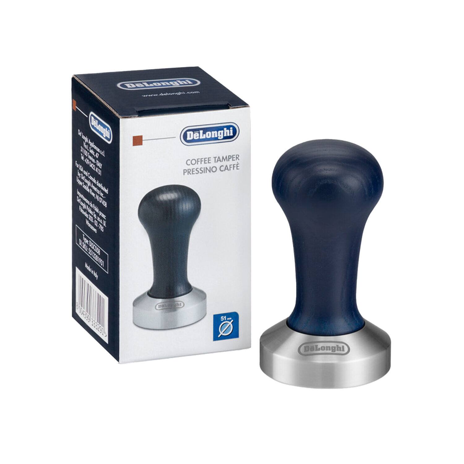 De'Longhi - Coffee Tamper - Stainless Steel