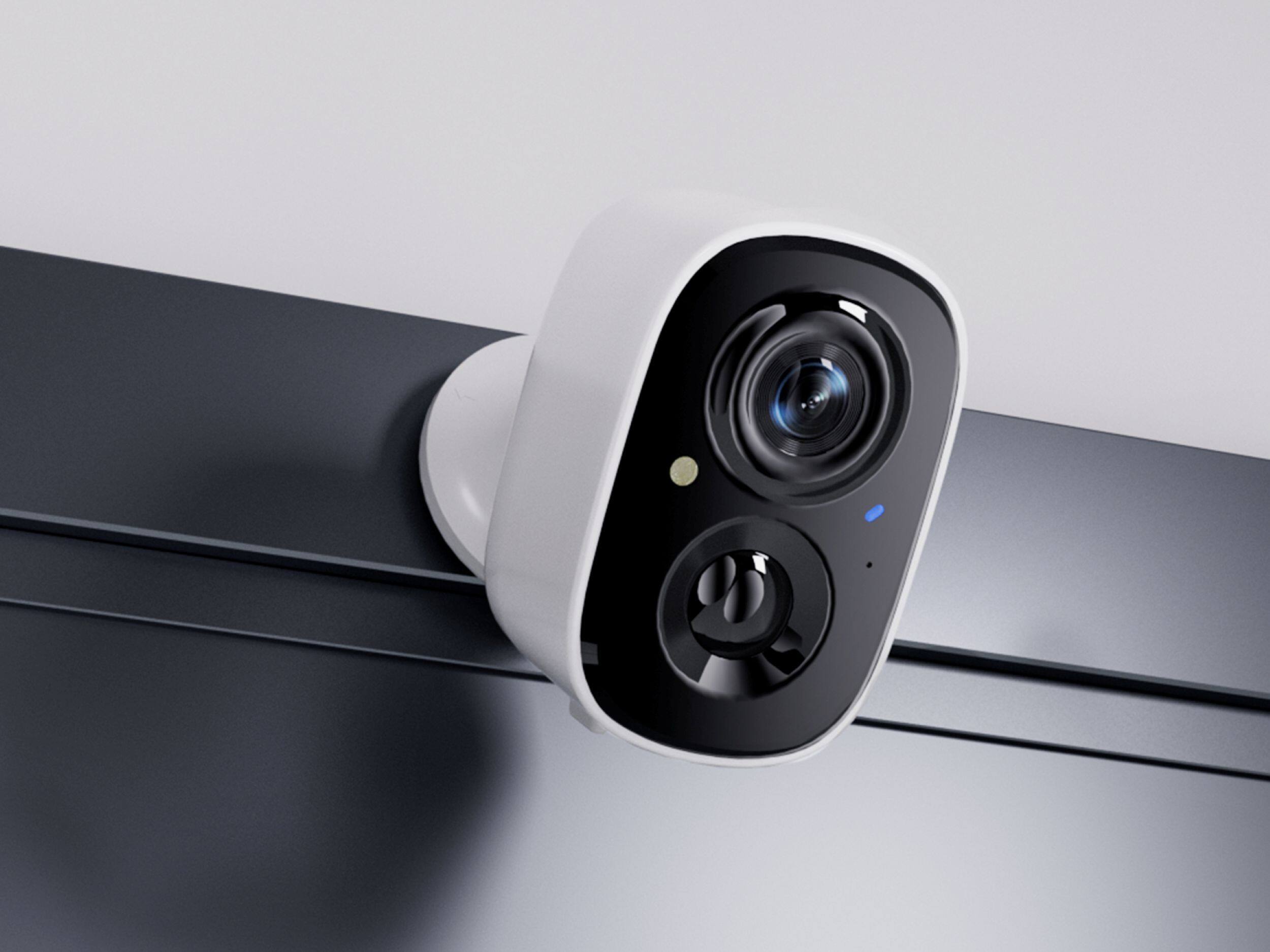 Left. CiNMOORE - Single Band WiFi Outdoor Camera.