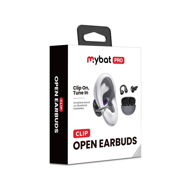 OPEN EARBUDS CLIP mybat PRO Clip On, Tune In immersive Sound with Situational Awareness