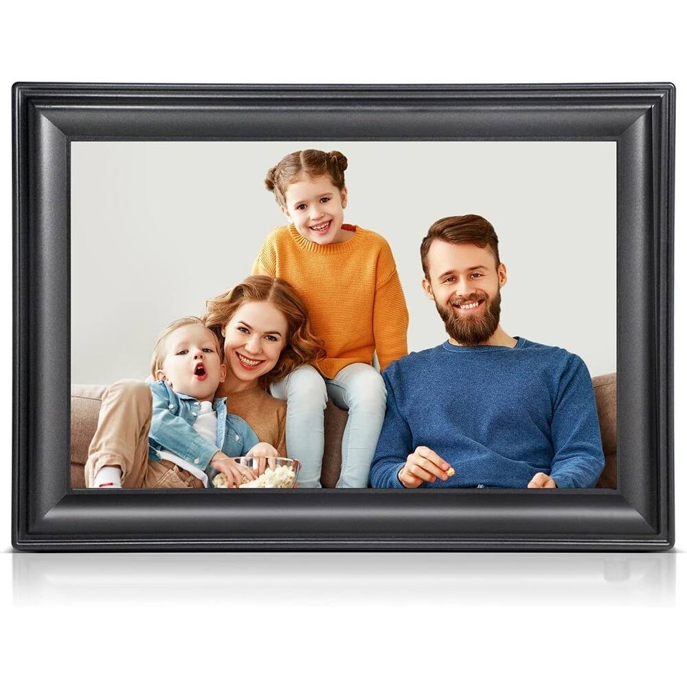 MOSZAR LLC - 10.1" WiFi Digital Photo Frame, 16GB, 1280x800 HD IPS Touch Screen, Auto-Rotate, Uhale App Sharing