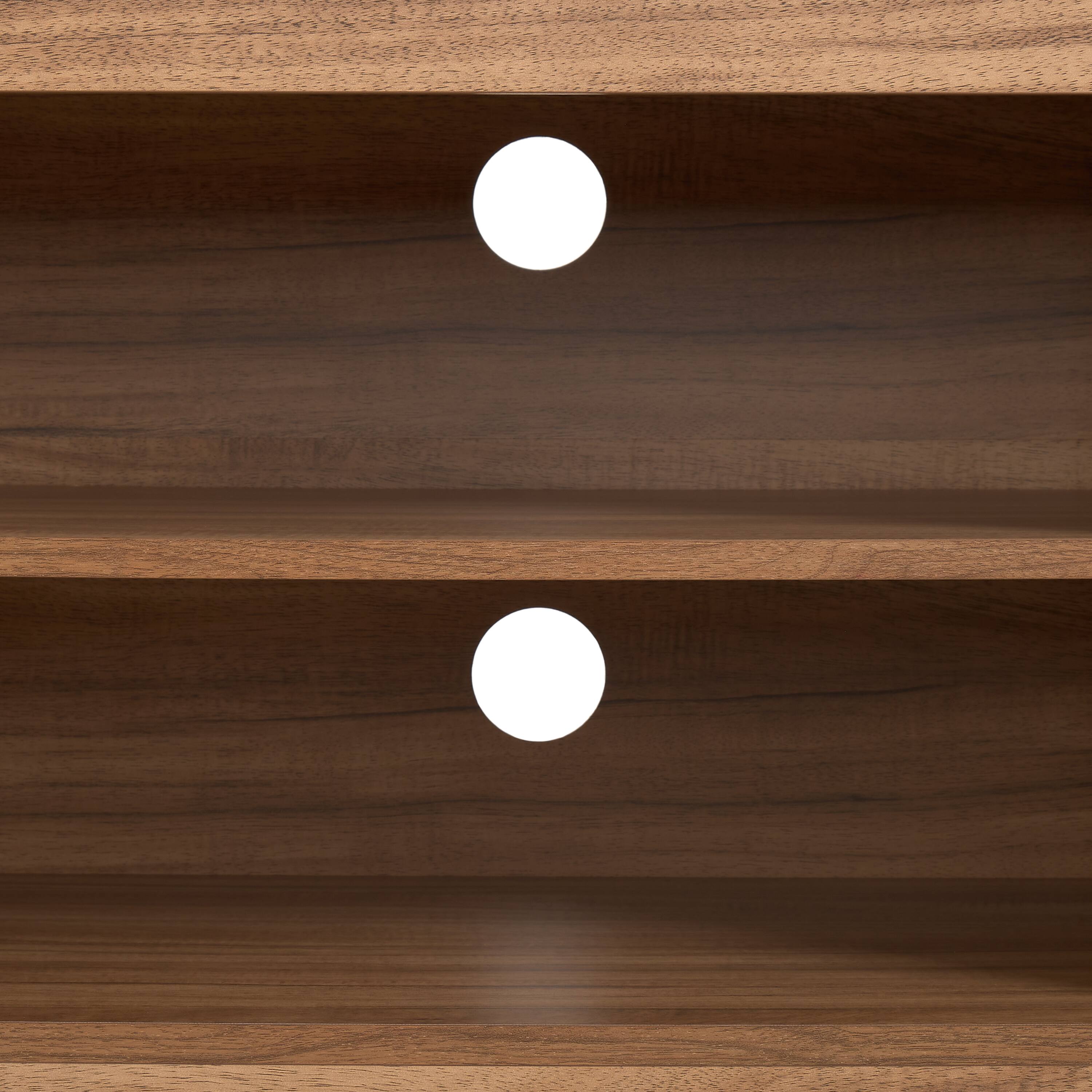 Alt View 5. CorLiving - Media Console for Most TVs up to 75" - Light Wood.