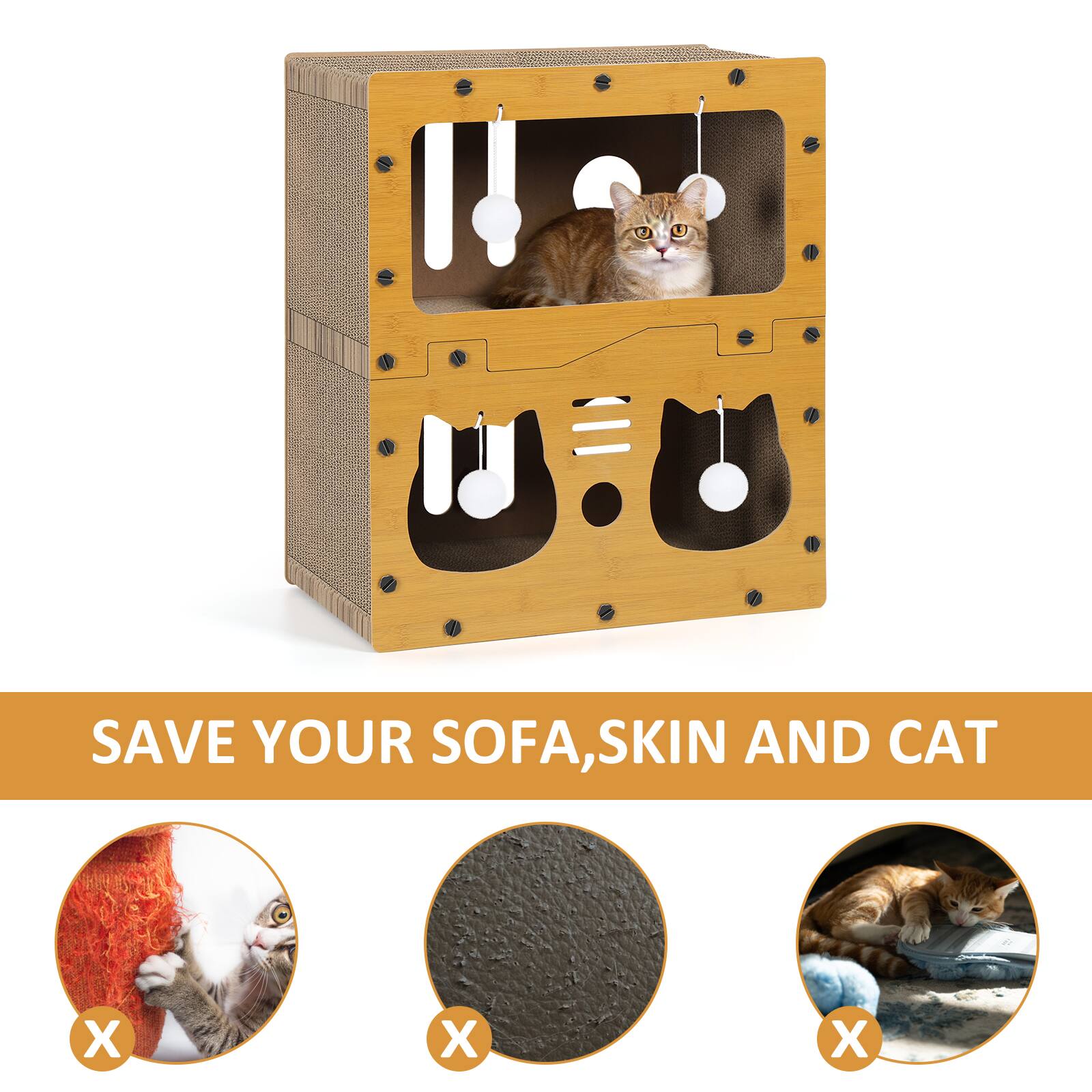 SAVE YOUR SOFA, SKIN AND CAT