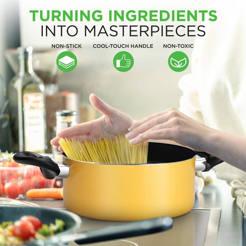 TURNING INGREDIENTS INTO MASTERPIECES

NON-STICK COOL-TOUCH HANDLE NON-TOXIC