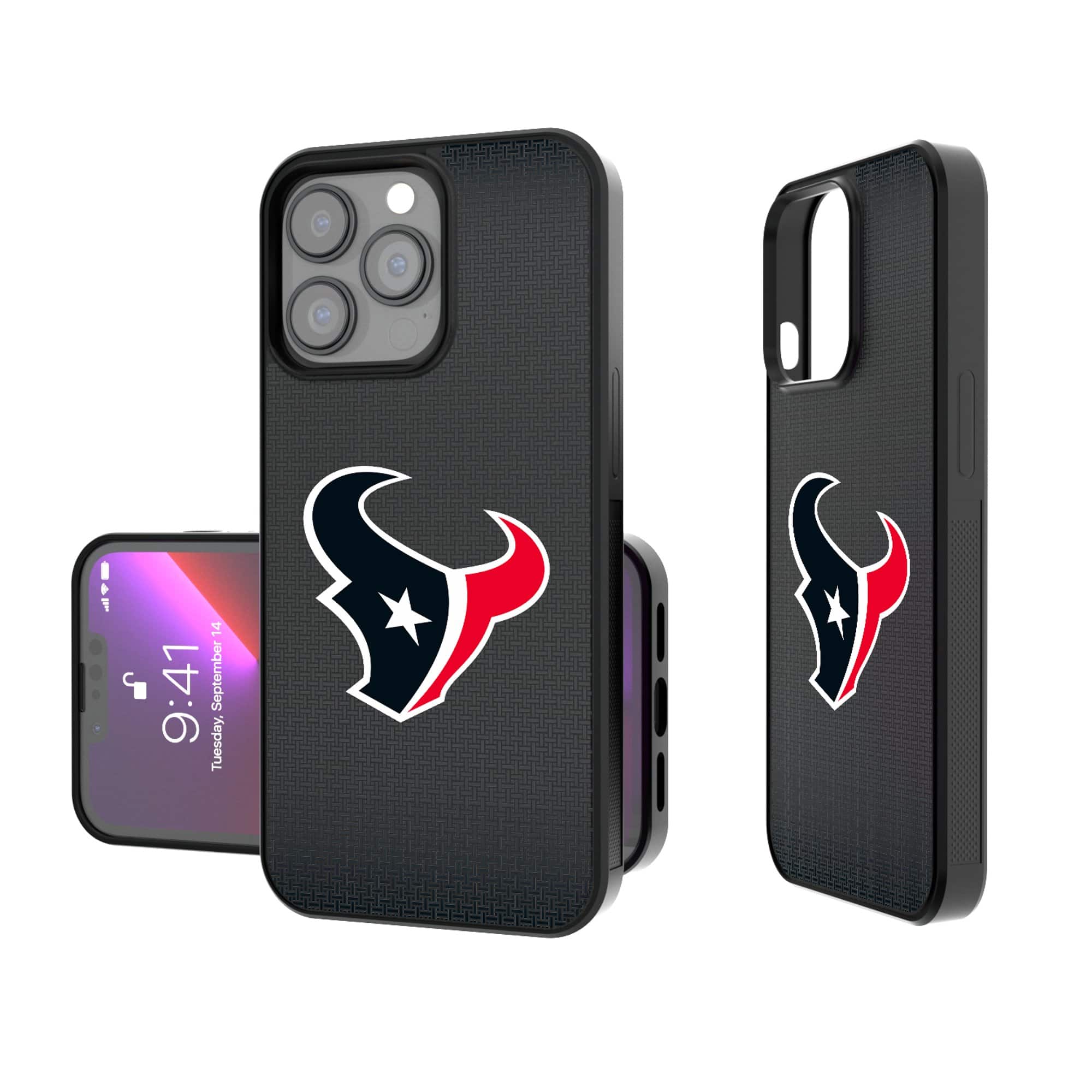 Keyscaper NFL Houston Texans Linen Logo iPhone Bump Case
