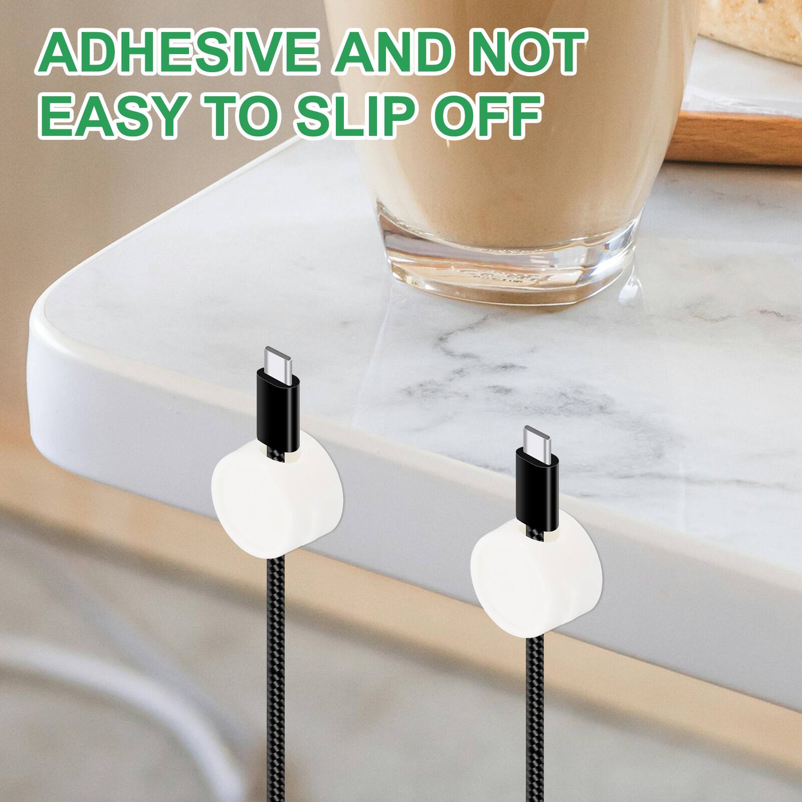 ADHESIVE AND NOT EASY TO SLIP OFF