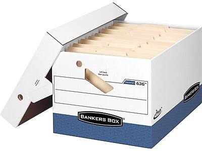 BANKERS BOX  
636  
Left-hand  
Manually  
636