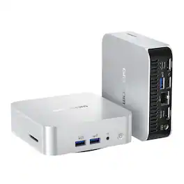 GEEKOM - A7 Mini PC, Ryzen 9 7940HS, 32GB DDR5 RAM, 2TB SSD, Radeon 780M, Windows 11 Pro Pre-installed