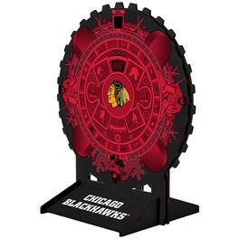 Fan Creations - Chicago Blackhawks Aztec Circle Desk Calendar - Multicolor