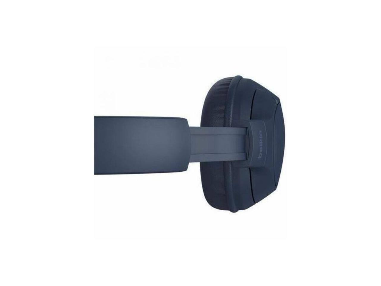 Alt View 5. Belkin - Belkin SoundForm Surround Wireless Over-Ear Headphones AUD009fqBL - Blue.