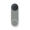 Front. Google - Nest Doorbell (wired, 3rd gen) - Latest Model - 2K Video and Gemini - Hazel.