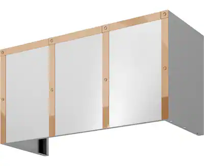 Front. Zephyr - Banding Kit for DC13618AS - Polished Copper.