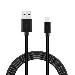 Reiko - 3.3Ft Pvc Material Type C Usb 2.0 Data Cable In And Simple Packaging - Black