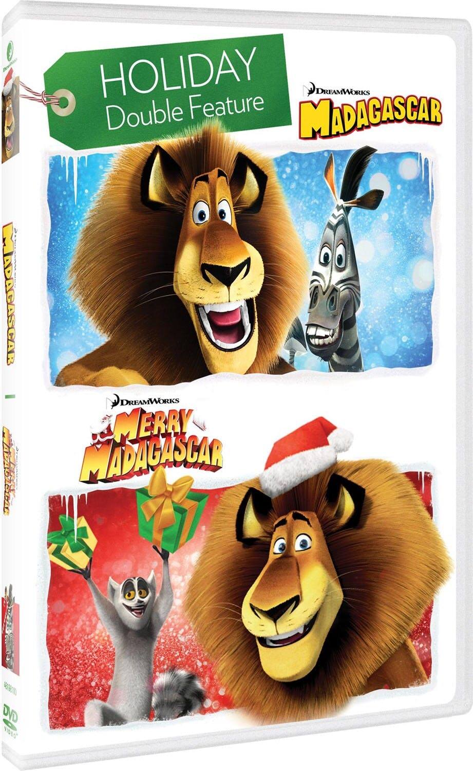 Angle. Madagascar/Merry Madagascar (DVD Double Feature) [DVD].